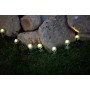 Ghirlanda LED RGB pentru exterior cu spike Ledvance SMART+ Wifi Garden 18 DOT, 4W, 680 lm, 5+8.5m lungime, IP65, policarbonat
