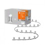 Ghirlanda LED RGB pentru exterior cu spike Ledvance SMART+ Wifi Garden 18 DOT, 4W, 680 lm, 5+8.5m lungime, IP65, policarbonat