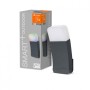 Aplica LED RGB pentru exterior Ledvance SMART+ Wifi Curve Wall, 10W, 550 lm, lumina alba si color (3000K), IP44/IK03, 248x100x93