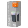 Aplica LED RGB pentru exterior Ledvance SMART+ Wifi Curve Wall, 10W, 550 lm, lumina alba si color (3000K), IP44/IK03, 248x100x93