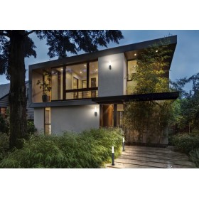 Aplica LED RGB pentru exterior Ledvance SMART+ Wifi Flare Wall, 7.5W, 320 lm, lumina alba si color (3000K), IP44/IK03, 331x98x66