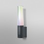 Aplica LED RGB pentru exterior Ledvance SMART+ Wifi Flare Wall, 7.5W, 320 lm, lumina alba si color (3000K), IP44/IK03, 331x98x66