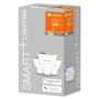 3 Becuri LED RGB inteligente Ledvance SMART+ WiFi SPOT Multicolour, GU10, 4.9W (50W), 350 lm, lumina alba si color (2700-6500K)