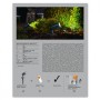 Spot LED RGB pentru exterior cu spike Ledvance SMART+ Wifi Garden Spot, 14.5W, 680 lm, lumina alba si color (3000K), IP65, 145x9