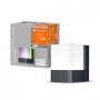 Aplica LED RGB pentru exterior Ledvance SMART+ Wifi Cube Wall, 10W, 500 lm, lumina alba si color (3000K), IP44/IK03, 116x110x80m