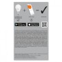3 Becuri LED RGB inteligent Ledvance SMART+ WiFi Mini Bulb Multicolour P, E14, 4.9W (40W), 470 lm, lumina alba si color (2700-65