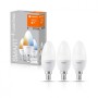 3 Becuri LED inteligent Ledvance SMART+ WiFi Candle Tunable White B, E14, 4.9W (40W), 470 lm, lumina alba (2700-6500K)