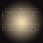 Spot LED Triplu Philips Hue Runner, Bluetooth, 3xGU10, 3x5W, 1050 lm, lumina alba (2200-6500K), IP20, 48cm, Metal, Alb, Intrerup