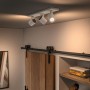 Spot LED Triplu Philips Hue Runner, Bluetooth, 3xGU10, 3x5W, 1050 lm, lumina alba (2200-6500K), IP20, 48cm, Metal, Alb, Intrerup