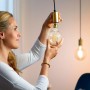 Bec LED inteligent WiZ Connected Filament Clear G95,Wi-Fi, E27, 6.7W (60W), 806 lm, lumina alba (2700-6500K), compatibilGoogle A
