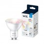 Bec LED RGB inteligent WiZ Connected Colors, Wi-Fi, GU10, 4.9W (50W), 345 lm, lumina alba si color (2200-6500K), compatibil Goog