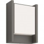 Aplica LED pentru exterior Philips Arbour, 6W (47W), 800 lm, lumina calda (2700K), IP44, 75x166x221mm, Antracit