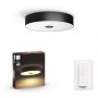 Plafoniera LED Philips Hue Fair, Bluetooth, 33.5W, 3000 lm, lumina alba (2200-6500K), IP20, 44.4cm, Metal, Negru, Intrerupator c