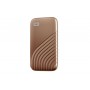 SSD extern WD My Passport, 2TB, 2.5", Gold, USB 3.2