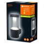 Aplica LED pentru exterior Ledvance Endura Style Lantern Modern, 12W, 610 lm, lumina calda (3000K), IP44, 240x176x110mm, alumini