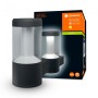 Aplica LED pentru exterior Ledvance Endura Style Lantern Modern, 12W, 610 lm, lumina calda (3000K), IP44, 240x176x110mm, alumini