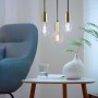 Bec LED inteligent vintage (decorativ) WiZ Connected Filament Gold ST64 ,Wi-Fi, E27, 6.7W (50W), 640 lm, lumina alba (2000-5000K