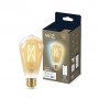 Bec LED inteligent vintage (decorativ) WiZ Connected Filament Gold ST64 ,Wi-Fi, E27, 6.7W (50W), 640 lm, lumina alba (2000-5000K