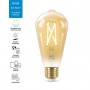 Bec LED inteligent vintage (decorativ) WiZ Connected Filament Gold ST64 ,Wi-Fi, E27, 6.7W (50W), 640 lm, lumina alba (2000-5000K
