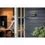 Aplica LED pentru exterior Philips Stratosphere, 2x4.5W (70W), 1050 lm, lumina calda (2700K), dimabila, IP44, 93x203x76mm, Antra