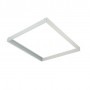 Rama Eco Class Ledvance pentru montaj aplicat panou 600mm, dimensiuni 600x600x50mm, material aluminiu, culoare alb
