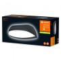 Aplica LED pentru exterior Ledvance Endura Style Wide, 12W, 530 lm, lumina calda (3000K), IP44, 210x90x86mm, aluminiu, Gri inchi