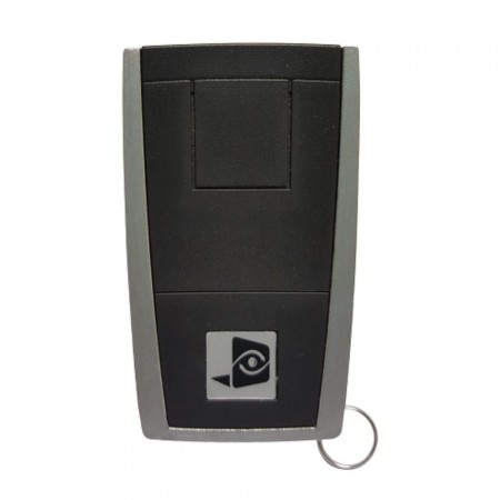 Telecomanda cu 1 buton Videofied KF210, pentru armare/dezarmare, dimensiuni: 70 mm x 40 mm x 10 mm, greutate: 40 g