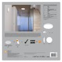 Plafoniera LED RGB inteligenta Ledvance SMART+ Wifi Planon 300, 20W, 1600 lm, lumina alba si color (3000-6500K), IP20, Ø30cm, al