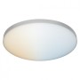 Plafoniera LED RGB inteligenta Ledvance SMART+ Wifi Planon 300, 20W, 1600 lm, lumina alba si color (3000-6500K), IP20, Ø30cm, al