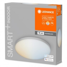 Plafoniera LED inteligenta Ledvance SMART+ Wifi Planon 300, 20W, 1700 lm, lumina alba (3000-6500K), IP20, Ø30cm, aluminiu/PMMA, 