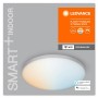 Plafoniera LED inteligenta Ledvance SMART+ Wifi Planon 300, 20W, 1700 lm, lumina alba (3000-6500K), IP20, Ø30cm, aluminiu/PMMA, 