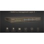 Switch Tenda TEG5328F, 24 port, 10/100/1000 Mbps