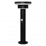 Stalp LED solar pentru exterior cu senzor de lumina si miscare Ledvance Endura Style Solar Post Sensor Double Circle, 6W, 3.2 V,