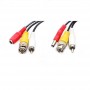 Cablu video cu alimentare si  audio 30 metri LN-EC04-30M-AUDIO conectori: BNC + DC+RCA Video Conductor: 26 AWG nsulation: 2.0mm 