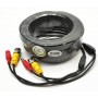 Cablu video si alimentare 20 metri LN-EC04-20M conectori DC si BNC  Video Power: 26 AWG Insulation: 1.3mm Colourless PE Power Co
