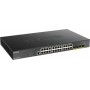 Switch D-Link DGS-1250-28XMP, 24 port, 10/100/1000 Mbps