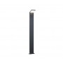 Stalp LED integrat pentru exterior Trio Pearl, cu senzor de miscare, 9W, 230V, lumina calda 3000K, 900 lumeni, durata de viata 2