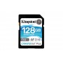 Card de Memorie SDXC Kingston Canvas GO Plus, 128GB, Class 10