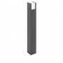 Stalp LED pentru iluminat exterior Philips Arbour, 6W (54W), 600 lm, lumina neutra (4000K), IP44, 770x100mm, Antracit
