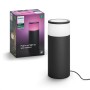 Stalp LED RGB pentru iluminat exterior Philips Hue Calla, 8W (49W), 600 lm, lumina alba si color (2000-6500K), IP65, 252x104mm, 