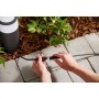 Stalp LED RGB pentru iluminat exterior Philips Hue Calla, 8W (49W), 600 lm, lumina alba si color (2000-6500K), IP65, 252x104mm, 
