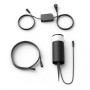 Stalp LED RGB pentru iluminat exterior Philips Hue Calla, 8W (49W), 600 lm, lumina alba si color (2000-6500K), IP65, 252x104mm, 