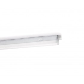 Aplica LED Philips Linea, 13W, 1270 lm, lumina neutra (4000K), IP20, 84.8cm, Alb