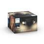 Spot LED Cvadruplu Philips Hue Buckram, Bluetooth, 4xGU10, 4x5W, 1400 lm, lumina alba (2200-6500K), IP20, 24x24x10.3cm, Metal, N