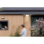Plafoniera pentru exterior Philips Moonshine, 2xE27, max 2x14W, IP44, 260x260x81mm, Antracit