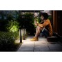 Stalp LED pentru iluminat exterior Philips Stratosphere, 2x4.5W (70W), 1000 lm, lumina calda (2700K), dimabila, IP44, 420x76x60m