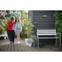 Aplica LED pentru exterior cu senzor de miscare Philips Bustan, 2x4.5W (70W), 1000 lm, lumina calda (2700K), dimabila, IP44, 78x