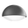Aplica LED pentru exterior Philips Dust, 3W (31W), 270 lm, lumina calda (2700K), IP44, 90x178x120mm, Antracit