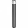 Stalp LED pentru iluminat exterior Philips Stock, 6W, 600 lm, lumina calda (2700K), IP44, 770x104mm, Antracit