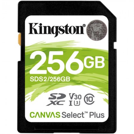 Card de Memorie SDXC Kingston Canvas Select Plus, 256GB, Class 10